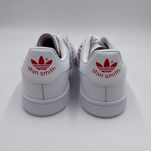 Adidas Stan Smith White Womens Shoes - Picture 4 of 8